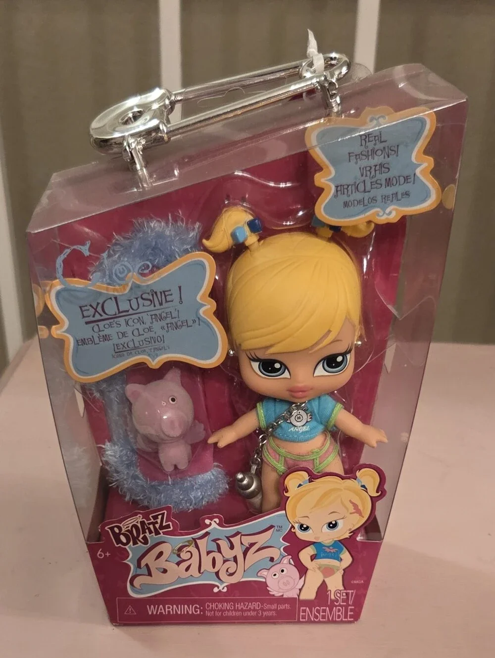 ♡ bratz babyz cloe collectible fashion doll w/ real fashions & pet new ♡